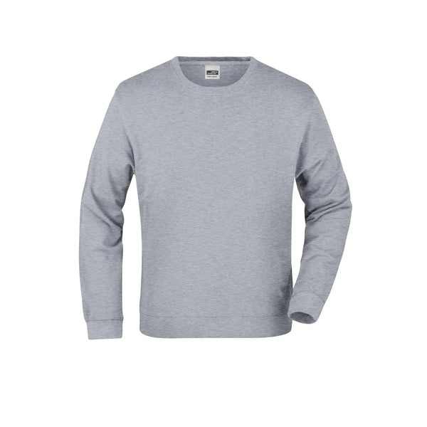 Felpa Basic grigio / S - personalizzabile con logo