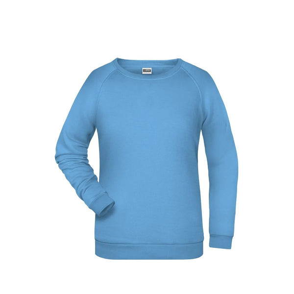 Felpa Basic  Lady azzurro / XS - personalizzabile con logo