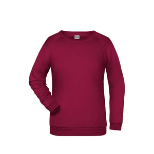 Felpa Basic  Lady bordeaux / XS - personalizzabile con logo
