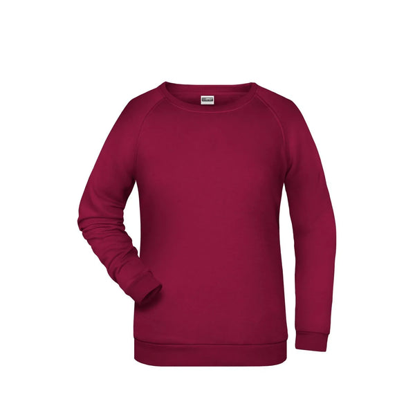 Felpa Basic  Lady bordeaux / XS - personalizzabile con logo