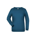 Felpa Basic  Lady petrol / XS - personalizzabile con logo