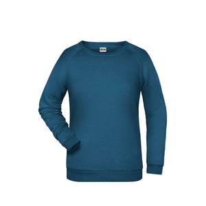 Felpa Basic  Lady petrol / XS - personalizzabile con logo