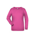 Felpa Basic  Lady rosa / XS - personalizzabile con logo