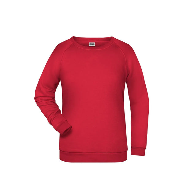 Felpa Basic  Lady rosso / XS - personalizzabile con logo