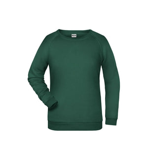 Felpa Basic  Lady verde / XS - personalizzabile con logo