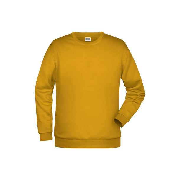 Felpa Basic  Man giallo / S - personalizzabile con logo