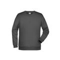 Felpa Basic  Man graphite / S - personalizzabile con logo