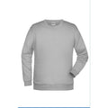Felpa Basic  Man grigio / S - personalizzabile con logo