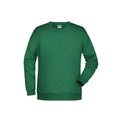 Felpa Basic  Man irish-green / S - personalizzabile con logo