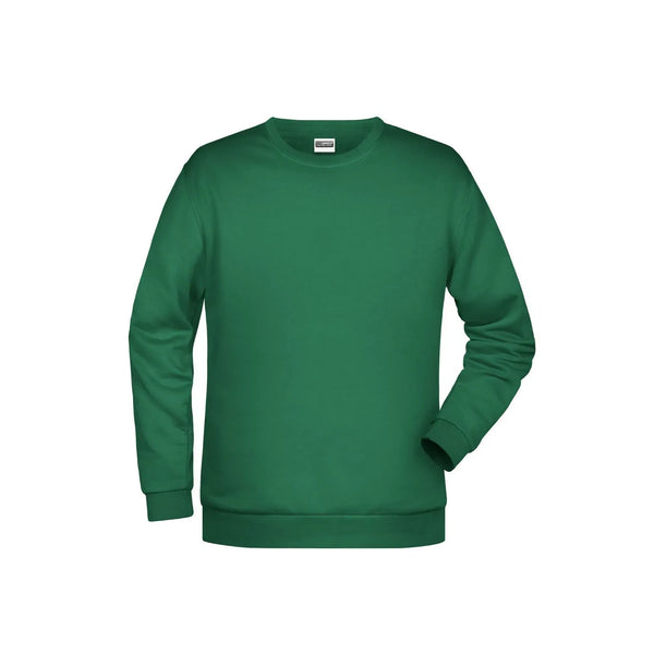 Felpa Basic  Man irish-green / S - personalizzabile con logo