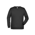 Felpa Basic  Man nero / S - personalizzabile con logo