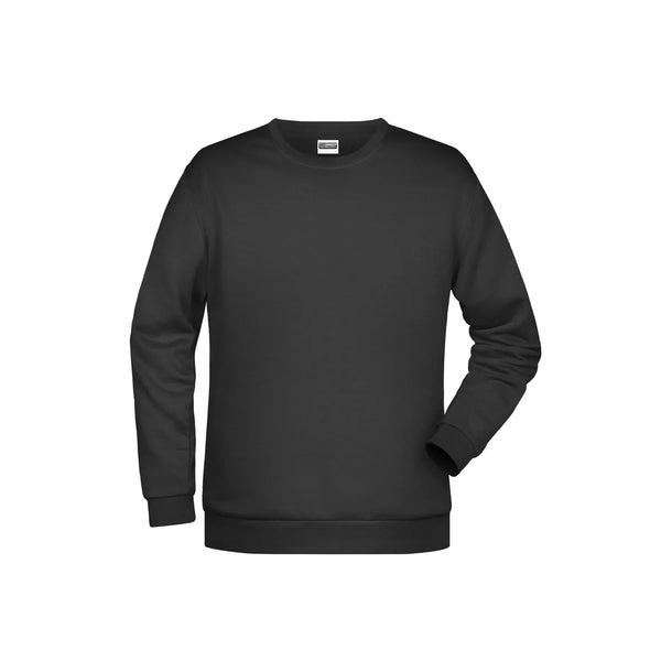 Felpa Basic  Man nero / S - personalizzabile con logo