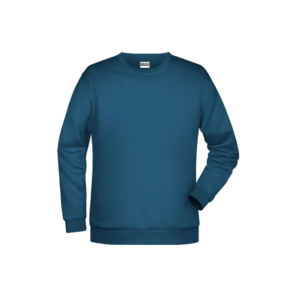 Felpa Basic  Man petrol / S - personalizzabile con logo