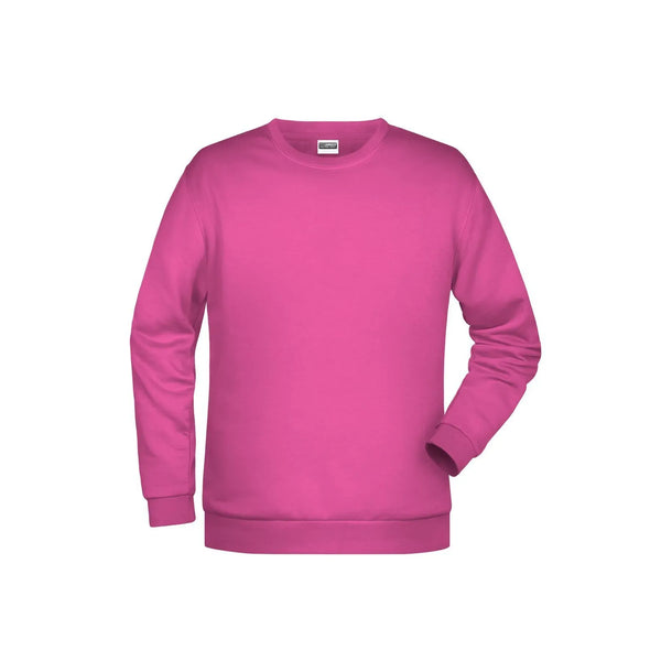 Felpa Basic  Man rosa / S - personalizzabile con logo