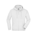 Felpa bianco / S - personalizzabile con logo