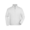Felpa bianco / S - personalizzabile con logo