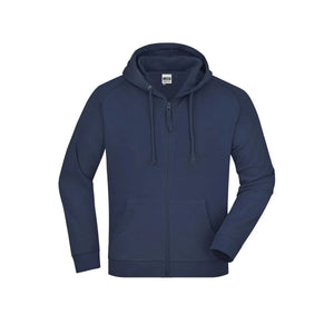 Felpa blu / S - personalizzabile con logo