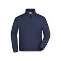 Felpa blu / S - personalizzabile con logo