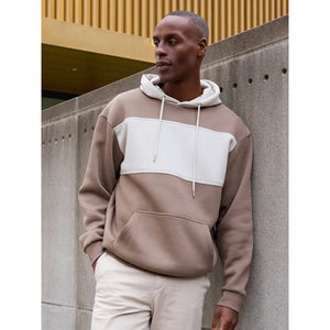 Felpa -cappuccio Colour-block Unisex - personalizzabile con logo