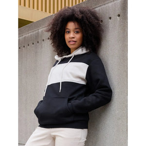 Felpa -cappuccio Colour-block Unisex - personalizzabile con logo