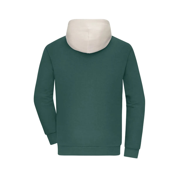 Felpa -cappuccio Colour-block Unisex - personalizzabile con logo