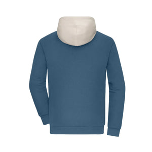 Felpa -cappuccio Colour-block Unisex - personalizzabile con logo
