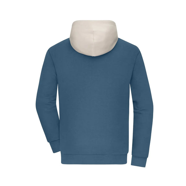 Felpa -cappuccio Colour-block Unisex - personalizzabile con logo