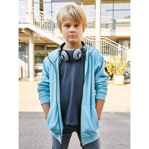Felpa Childrens Zip cappuccio - personalizzabile con logo