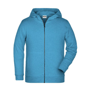 Felpa Childrens Zip cappuccio - personalizzabile con logo