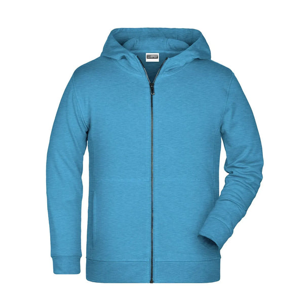 Felpa Childrens Zip cappuccio - personalizzabile con logo
