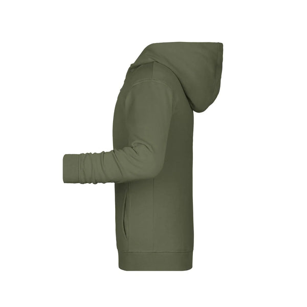 Felpa Childrens Zip cappuccio - personalizzabile con logo