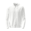 Felpa Classic Zip Unisex bianco / XS - personalizzabile con logo
