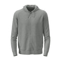 Felpa Classic Zip Unisex grigio / XS - personalizzabile con logo