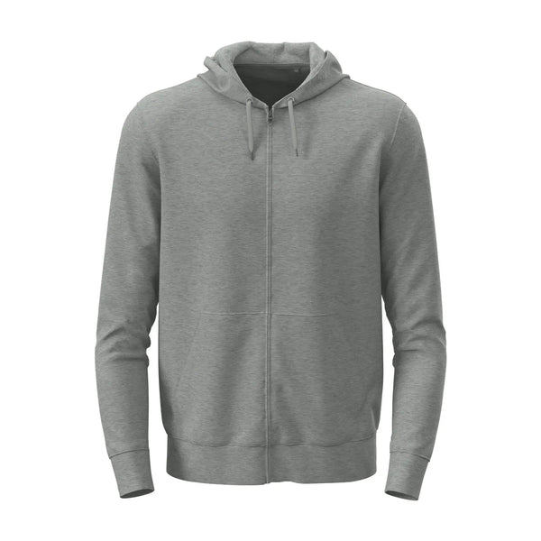 Felpa Classic Zip Unisex grigio / XS - personalizzabile con logo
