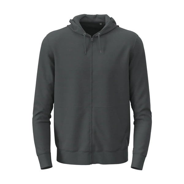 Felpa Classic Zip Unisex slate grey / XS - personalizzabile con logo