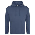 Felpa College Hoodie azzurro / XS - personalizzabile con logo