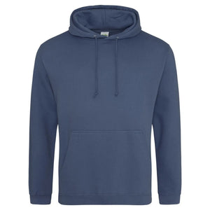 Felpa College Hoodie azzurro / XS - personalizzabile con logo