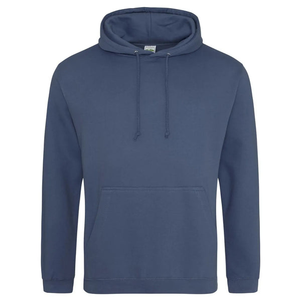 Felpa College Hoodie azzurro / XS - personalizzabile con logo