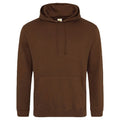 Felpa College Hoodie beige / XS - personalizzabile con logo