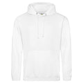 Felpa College Hoodie bianco / XS - personalizzabile con logo