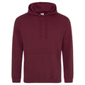 Felpa College Hoodie burgundy / XS - personalizzabile con logo