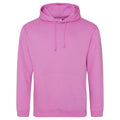Felpa College Hoodie candyfloss pink / XS - personalizzabile con logo