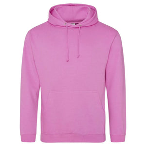 Felpa College Hoodie candyfloss pink / XS - personalizzabile con logo