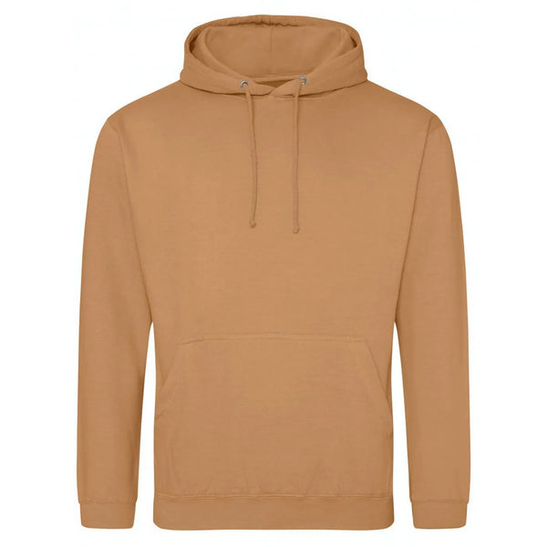 Felpa College Hoodie caramel latte / XS - personalizzabile con logo