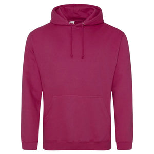 Felpa College Hoodie cranberry / XS - personalizzabile con logo