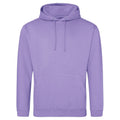 Felpa College Hoodie digital lavender / XS - personalizzabile con logo