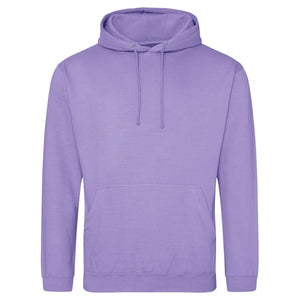 Felpa College Hoodie digital lavender / XS - personalizzabile con logo