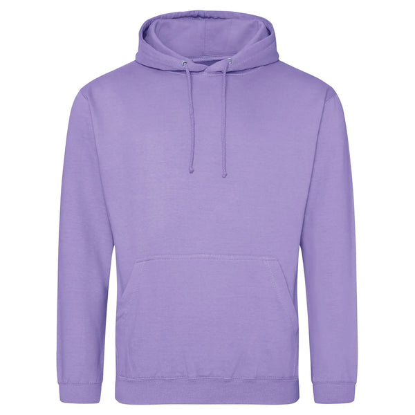 Felpa College Hoodie digital lavender / XS - personalizzabile con logo