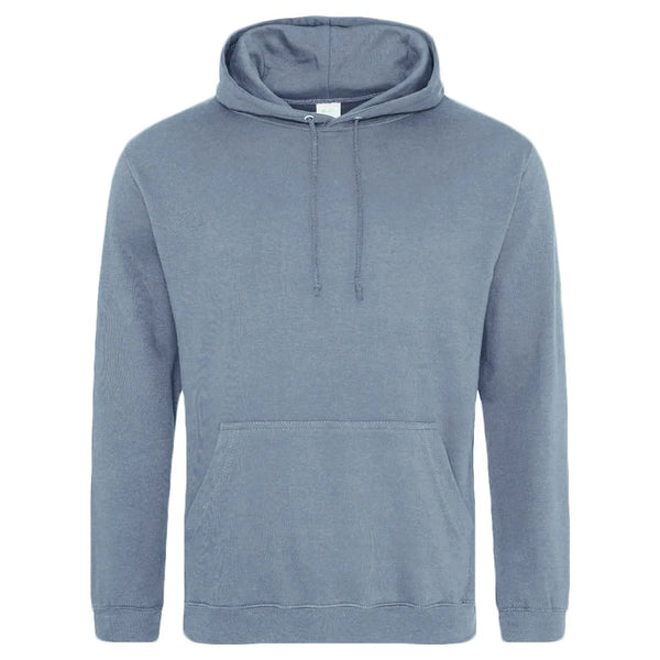 Felpa College Hoodie dusty blue / XS - personalizzabile con logo