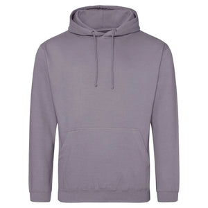 Felpa College Hoodie dusty lilac / XS - personalizzabile con logo